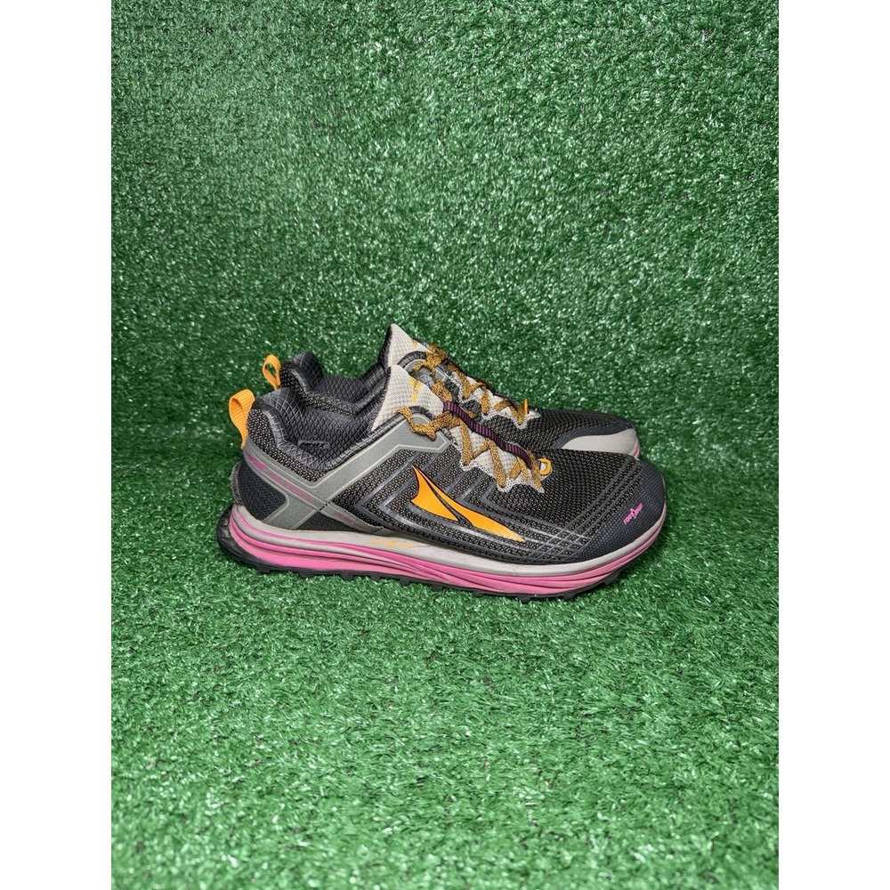 Altra TIMP 1.5 Trail Women's Size 9.5 Gray Orange Pink Zero Drop Running Shoes